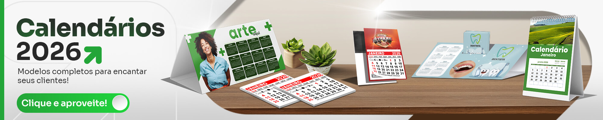 Calendários 2026