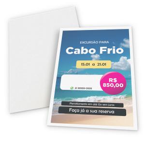 Folhas Avulsas com Imagens Variadas 4x0 cor Couche 115g, 170g, 250g e 300g 33x48cm 4x0 Semi Fosco Com Corte ou Sem Corte Tamanho Final da Impressão 31x46cm